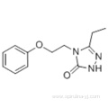 5-Ethyl-2,4-dihydro-4-(2-phenoxyethyl)-3H-1,2,4-triazol-3-one CAS 95885-13-5